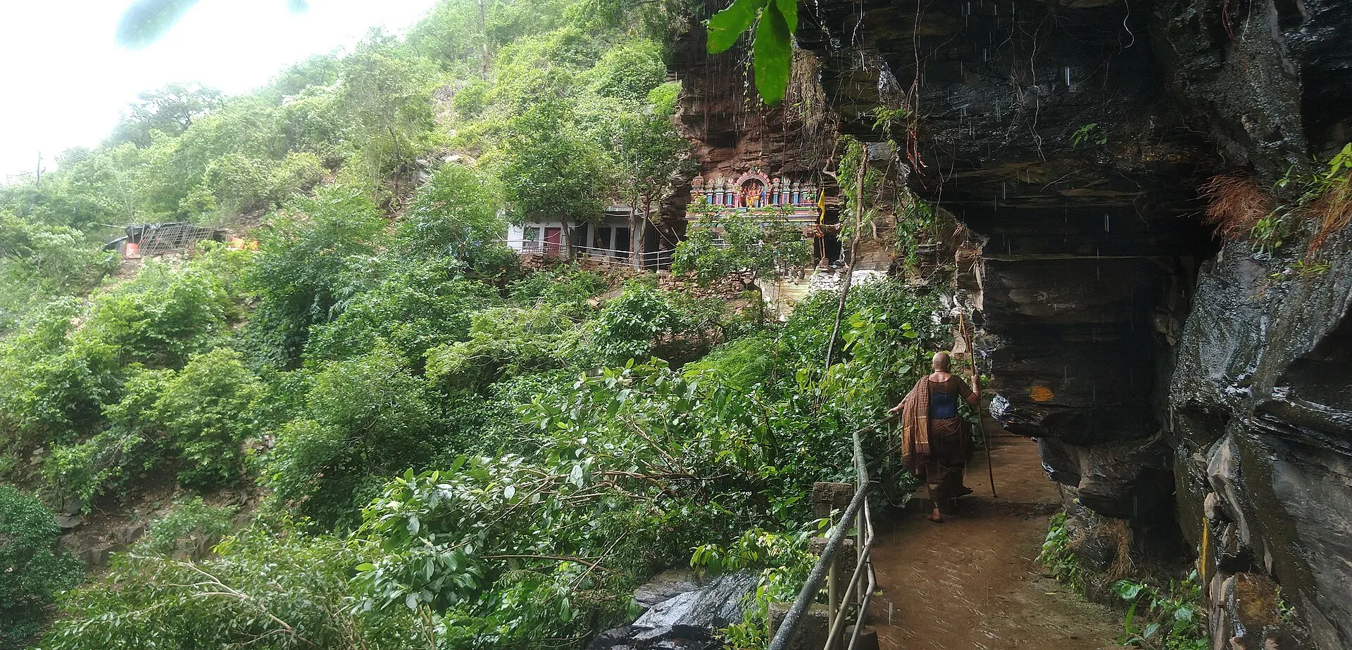 Jwala Narasimha Temple at Upper Ahobilam. This is one of the nine Narasimha Temples at Ahobilam