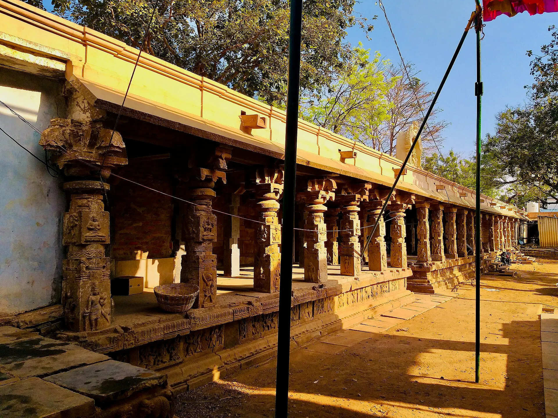 The Prahlada Varada Narasimha shrine, also known as Lakshmi Narasimha temple, is located midst the forest of Lower Ahobilam, Nallamala hills