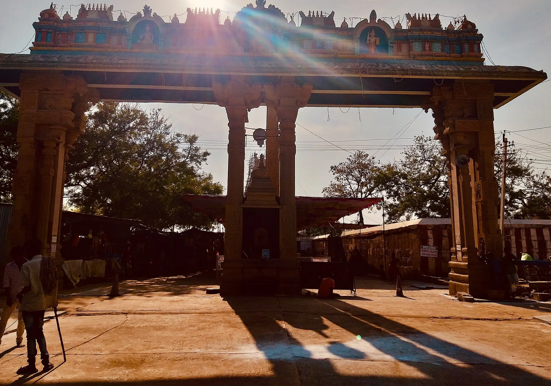 The Prahlada Varada Narasimha shrine, also known as Lakshmi Narasimha temple, is located midst the forest of Lower Ahobilam, Nallamala hills